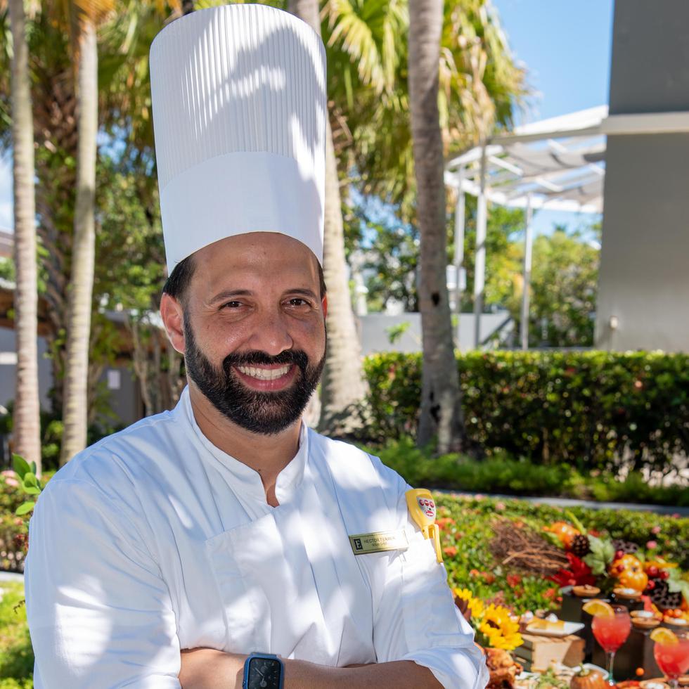 El chef Hector Ferrer, del Embassy Suites by Hilton Dorado 
del Mar Beach Resort, en Dorado