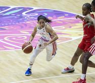 Pamela Rosado es la capitana de la Selección Nacional de baloncesto femenino.
