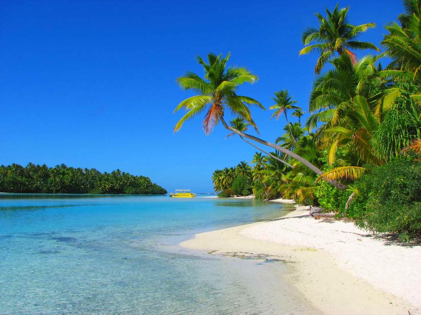 One Foot Island, en la isla de Aitutaki, Islas Cook (Foto: Shutterstock.com)