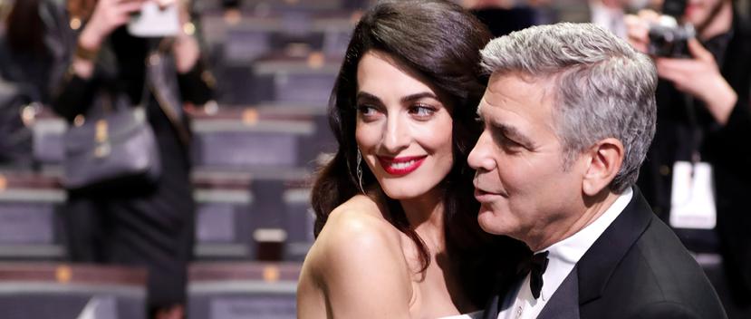 Clooney, de 56 años, y la abogada Amal Alamuddin, de 39, se casaron en 2014 en una ceremonia que tuvo lugar en Venecia.
