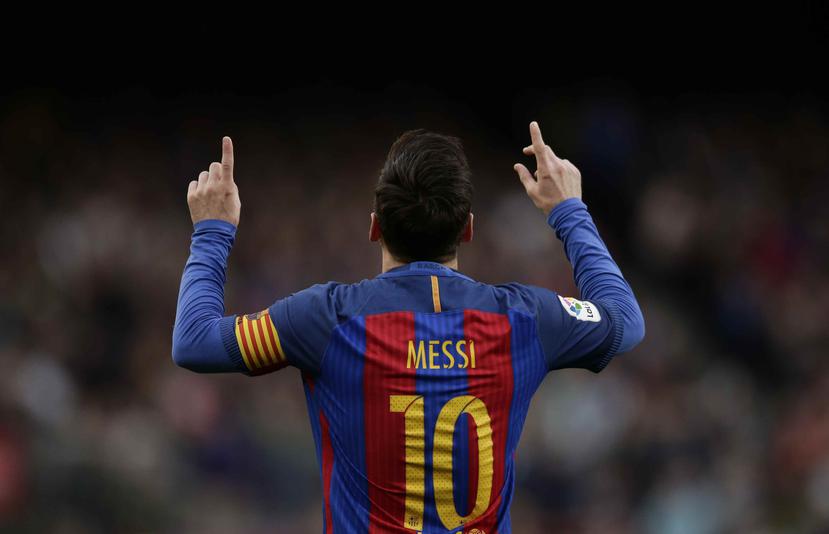 Messi acumula 4 títulos de Ligas de Campeones, 8 de Ligas, 4 de Copas del Rey, 3 de Supercopas de Europa, 7 de Supercopas de España y de 3 Mundiales de Clubes en su carrera con el Barsa. (The Associated Press)