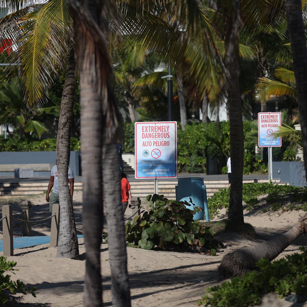Actualmente, solo los balnearios administrados por el programa de Parques Nacionales y la playa del Condado cuentan con salvavidas.