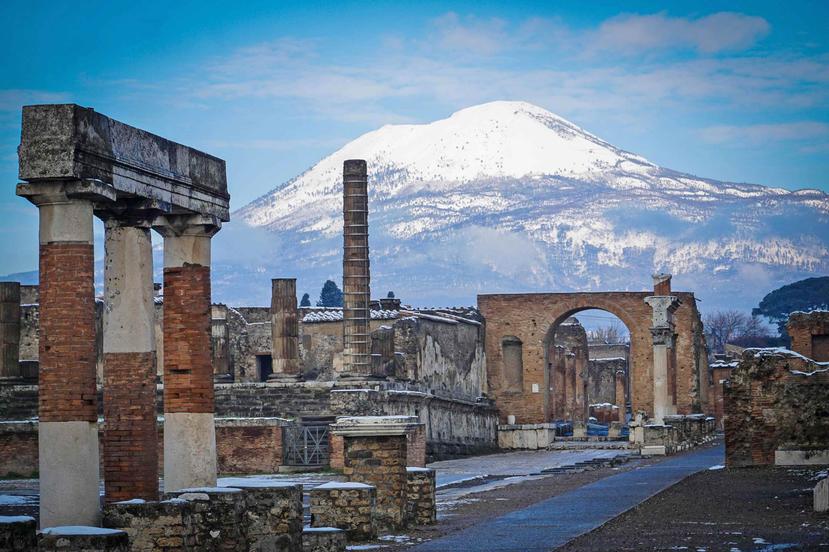 La antigua ciudad de Pompeya está ubicada al sur de Italia. (Efe)