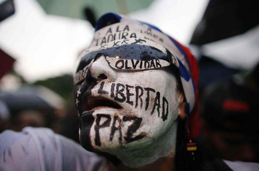 Venezuela vive desde el pasado 1 de abril una ola de protestas contra el gobierno que se ha saldado con más de 90 muertos.  (AP)