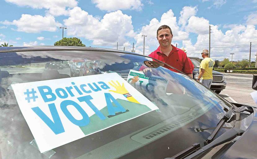 Soto calcula que uno de cada cinco votos en su distrito será emitido por un elector de origen puertorriqueño. (Carla D. Martínez / Especial El Nuevo Día)