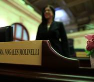 Mariana Nogales Molinelli, representante por acumulación electa bajo la bandera del MVC.