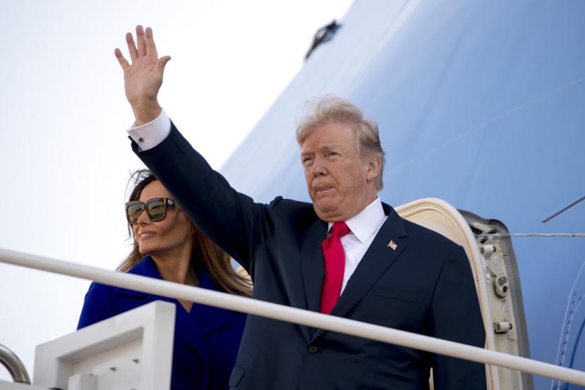 Trump iniciará su viaje por Asia Orienta el próximo domingo (AP).