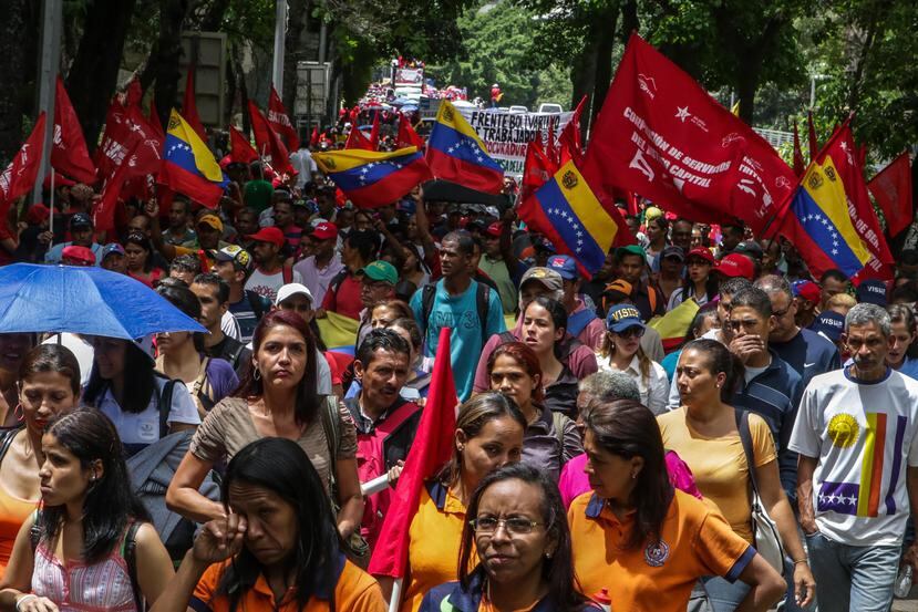 Estados Unidos ha exhortado a Maduro a cancelar la elección que ha provocado manifestaciones a favor y en contra. (Archivo / EFE)