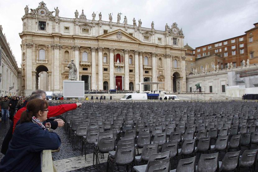 Una imagen de la Basílica de San Pedro, en el Vaticano en Roma, Italia, en 2013. (EFE)