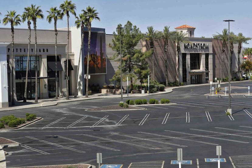 Vista de un centro comercial en Arizona. (AP)