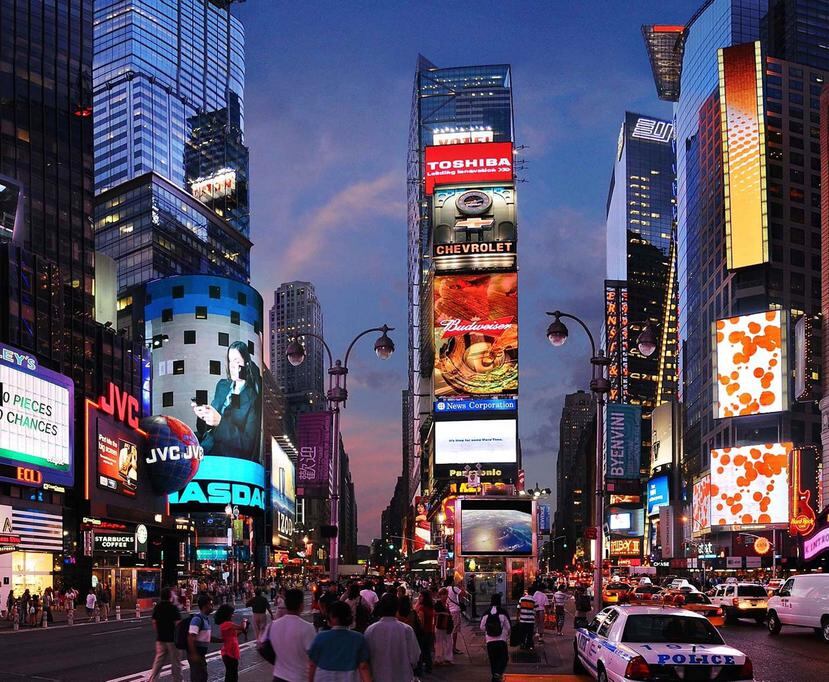 Times Square es uno de los lugares más concurridos de Nueva York. (GFR Media)