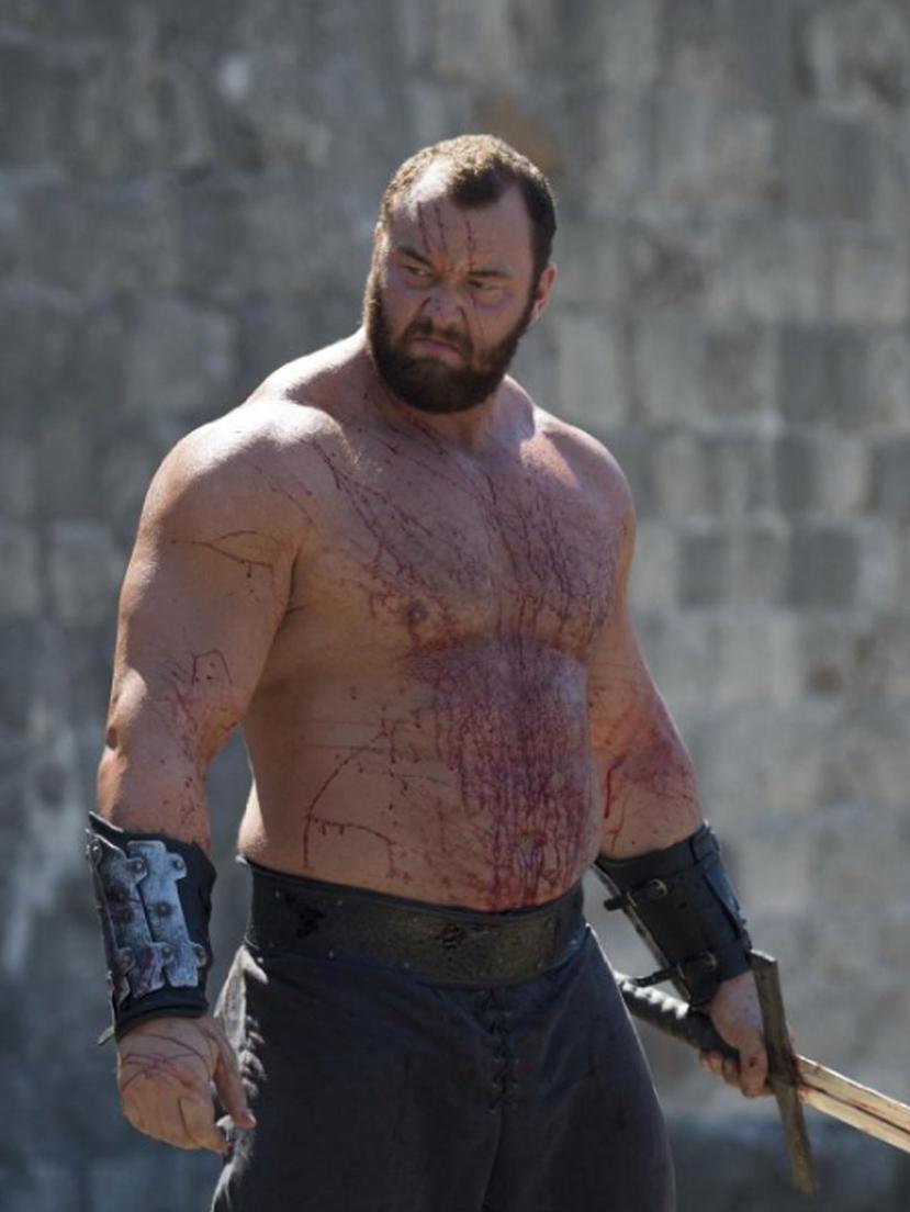 El actor Hafþór Júlíus Björnsson, integrante de "Game of Thrones". (Captura / HBO)