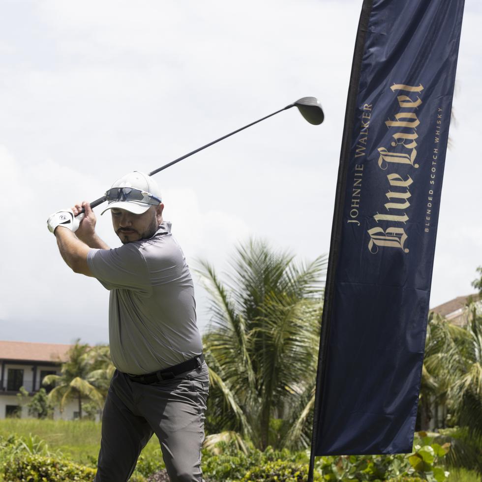 Walbert Pabón durante el torneo celebrado en Bahía Beach Resort & Golf Club, en Río Grande.