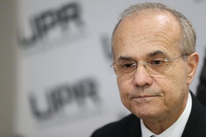 El presidente de la UPR, Jorge Haddock. (GFR Media)