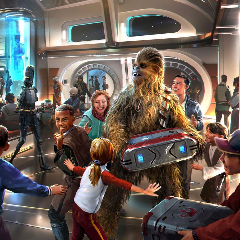 Star Wars: Galactic Starcruiser at Walt Disney World Resort in Florida will invite guests aboard the Halcyon, a starcruiser known throughout the galaxy for its impeccable service and exotic destinations. When they arrive onboard, guests will step into