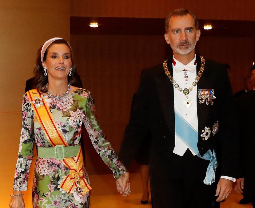 Los Reyes de España, Felipe VI y Letizia. (EFE)