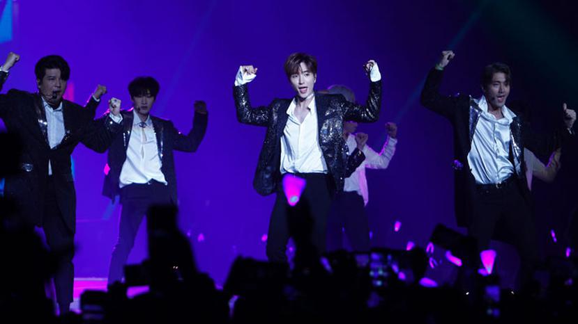 La banda de K-pop Super Junior  incluyó el tema de Luis Miguel en su nuevo mini álbum. (Emol/GDA)
