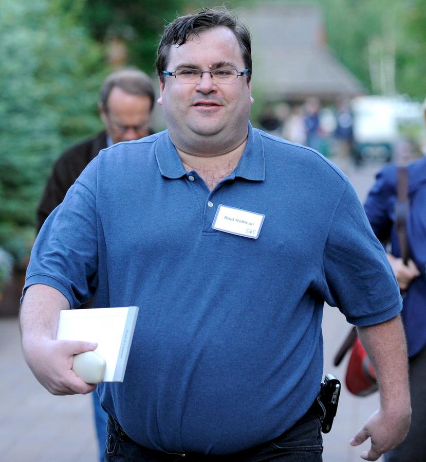 Reid Hoffman, fundador y director ejecutivo de LinkedIn Corporation, en el 2009. (Agencia EFE)