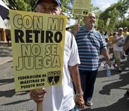 Marín sostuvo que el 45% de la economía del País lo generan los pensionados. (Archivo / GFR Media)