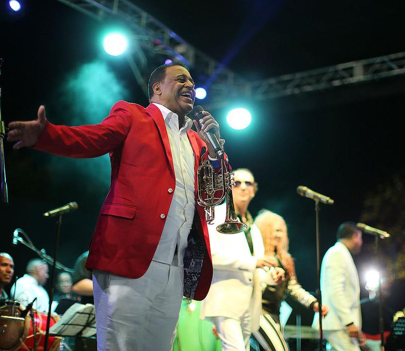 Wilfrido Vargas cantó varios de sus éxitos.