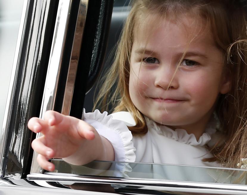 Según confirmó el palacio de Kensington, la hija del príncipe William y Kate Middleton, entrará al colegio Thoma’s Battersea. (AP)