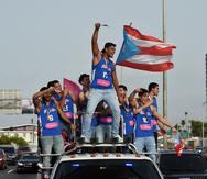 El programa juvenil tuvo un momento histórico en 2018 al ganar bronce en el Mundial Sub-17 de Argentina. En la foto, la caravana de celebración en la isla.
