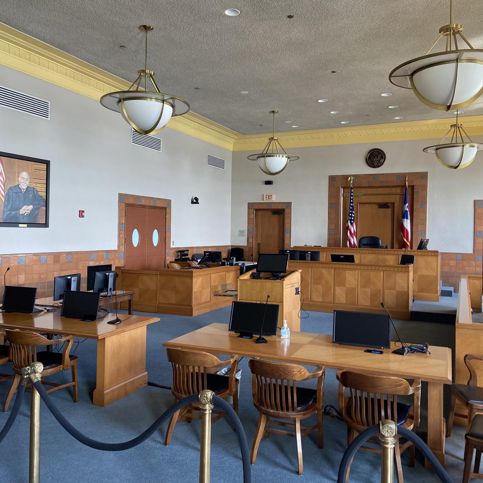 El Tribunal de Apelaciones para el Primer Circuito, con sede en Boston, tiene una sala judicial en el tribunal federal en el Viejo San Juan.