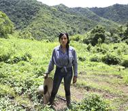 La agricultora Stephanie Rodríguez apuesta a la agricultura con una visión ecológica y de preservación a pesar de los retos que eso supone.