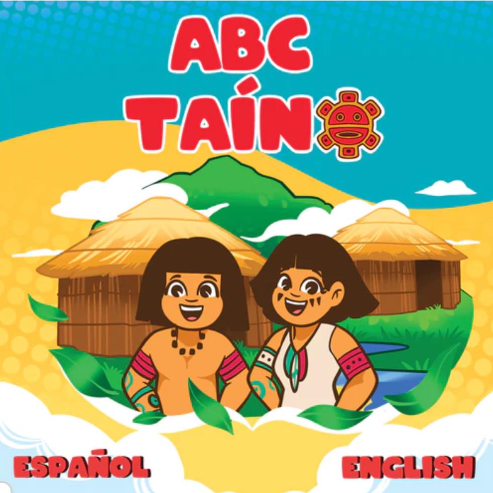 "ABC Taíno" cuenta con una introducción al alfabeto a través de palabras taínas y sus traducciones al inglés y al español.