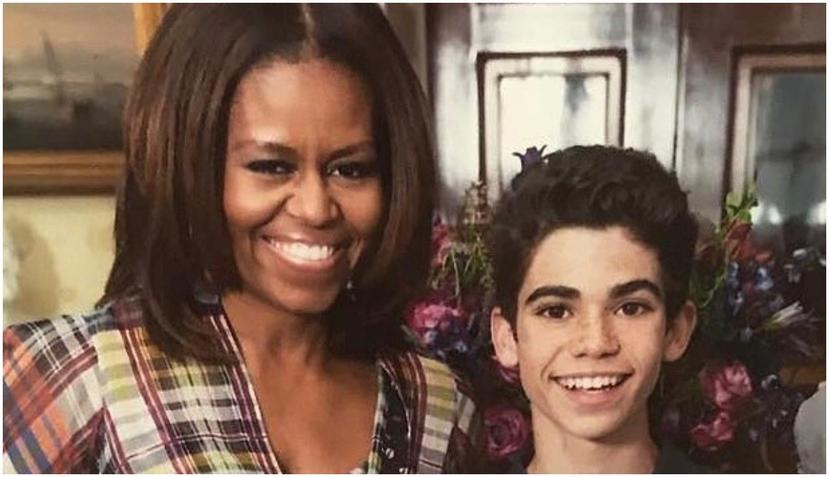 La exprimera dama de Estados Unidos expresó su sentir ante la muerte de Cameron Boyce. (Instagram/Michelle Obama)