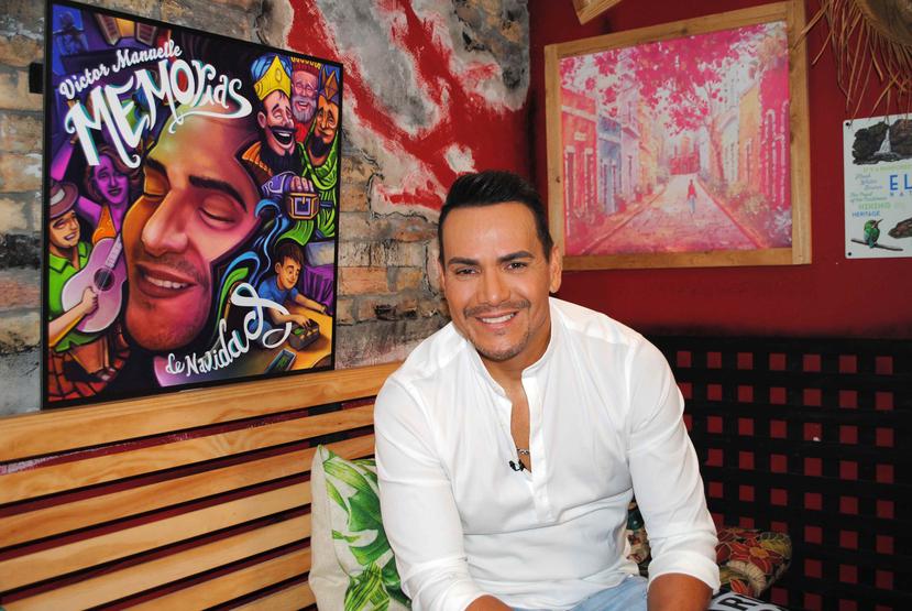 Víctor Manuelle aseguró que el nuevo disco habla del apego de los puertorriqueños y las tradiciones en Navidad. (EFE)