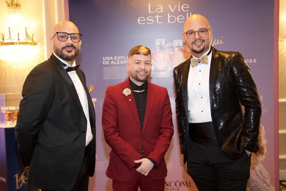 Miguel Cruz, Denis Rivera y Michael Aponte