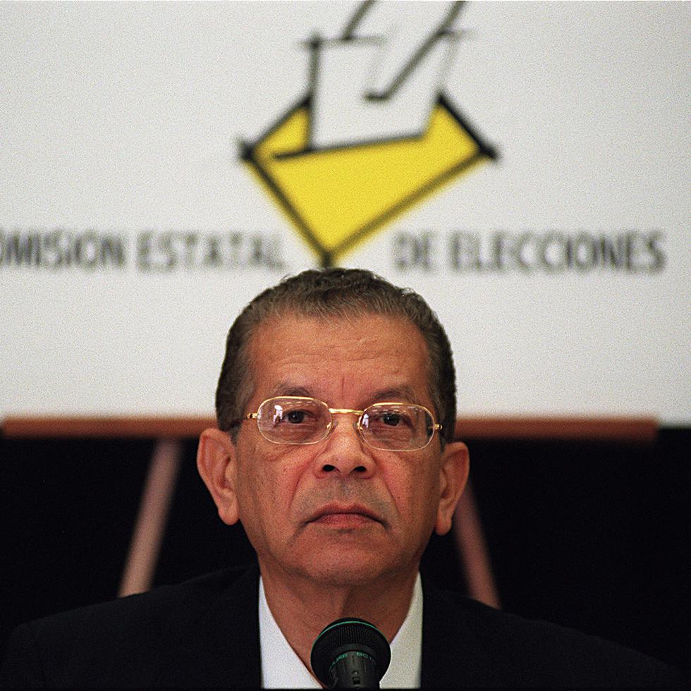 Juan R. Melecio estuvo por una década a cargo de la Comisión Estatal de Elecciones. 
