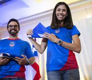 Raúl Ríos y Beverly Ramos llevarán la bandera de Puerto Rico durante la ceremonia inaugural de los Juegos Centroamericanos y del Caribe de San Salvador.