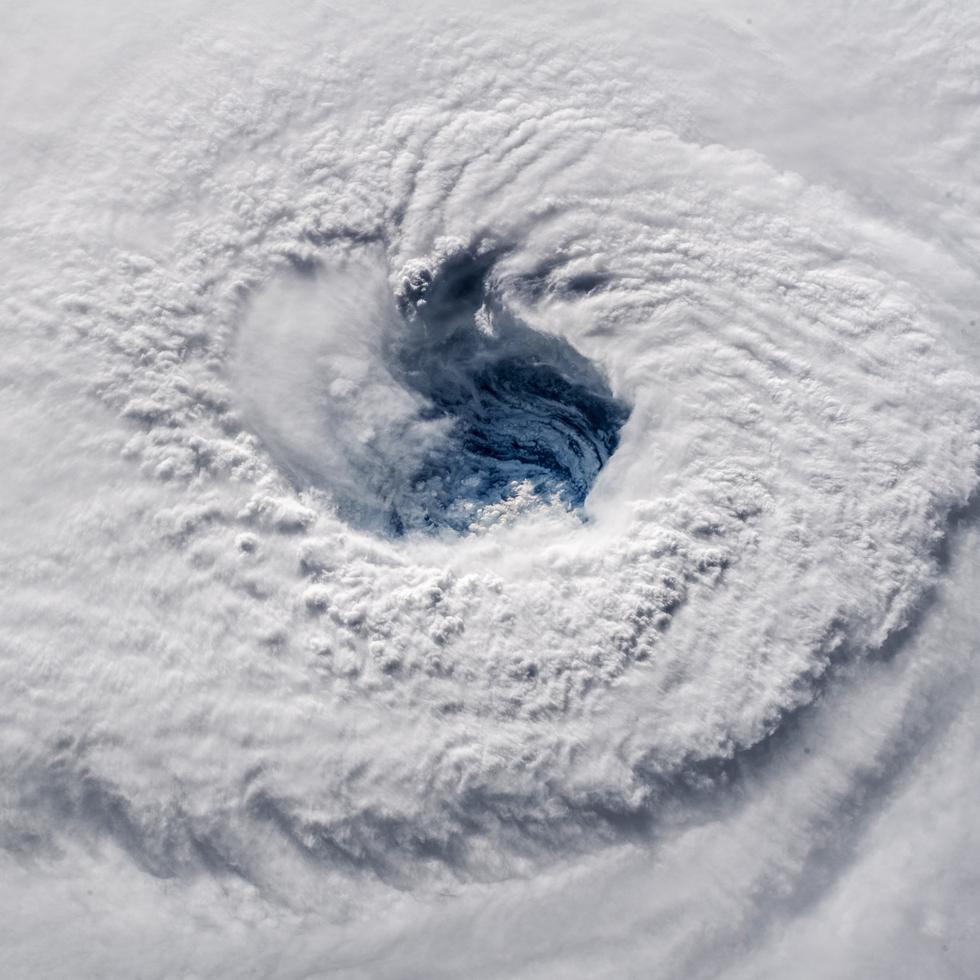 Imagen de archivo del huracán Florence sobre el océano Atlántico el 12 de septiembre de 2018.