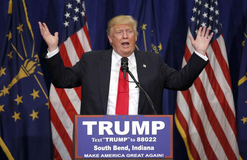 Donald Trump se llevará la mayoría de los 57 delegados en juego en Indiana.