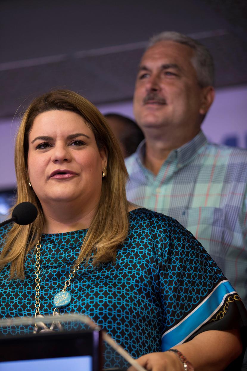 Jenniffer González recomendó a Thomas Rivera Schatz como presidente interino del PNP, al igual que Carlos “Johnny” Méndez. (GFR Media)