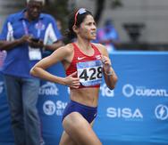 Beverly Ramos indicó que tomó la decisión de dejar de correr poco antes del kilómetro 20 en la prueba de hoy, sábado, en Budapest.