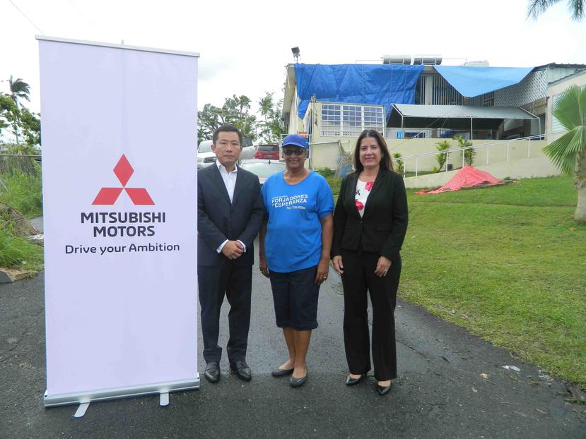 Mitsubishi apoyó al Hogar Forjadores de Esperanza, que ayudan a proporcionar hogares para niños desplazados.