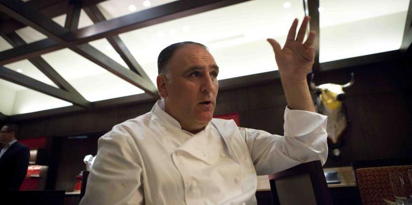 El chef José Andrés lidera la iniciativa Chefs for Puerto Rico. (GFR Media)
