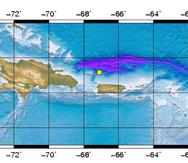 Imagen del epicentro del temblor. (Red Sísmica de Puerto Rico)