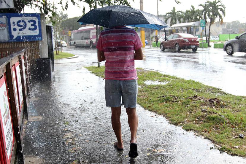 El Servicio Nacional de Meteorología prevé hasta media pulgada de lluvia. (GFR Media)