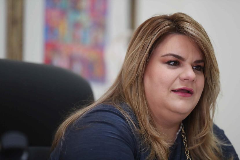 La comisionada residente, Jenniffer González, explicó que la gobernadora tiene que hacer una solicitud formal a SBA para que los empresarios puertorriqueños puedan solicitar los préstamos de emergencia. (GFR Media)