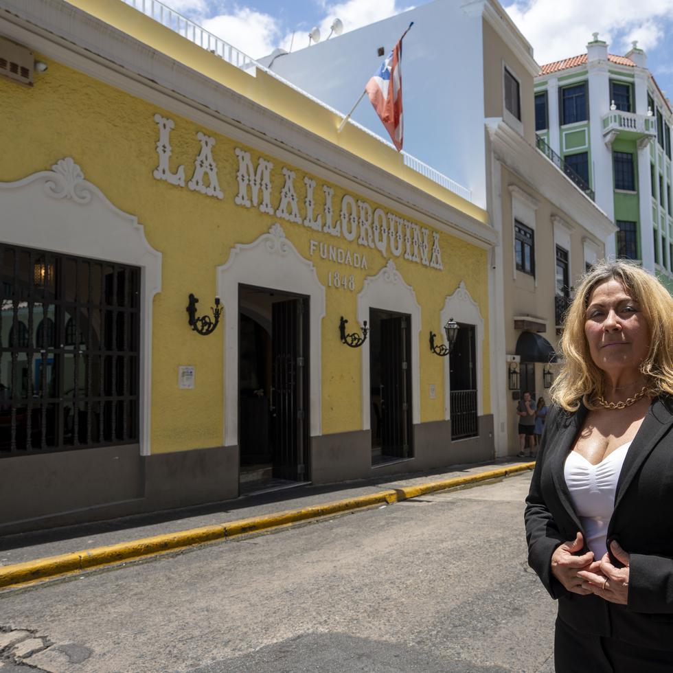 La abogada y bióloga María Socorro Figueroa-Lugo es la dueña del histórico edificio en el Viejo San Juan.
