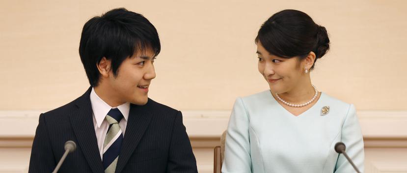Aún no se han dado detalles de la boda de Mako y Kei Komuro, a quien la princesa conoció en la universidad. (AP)