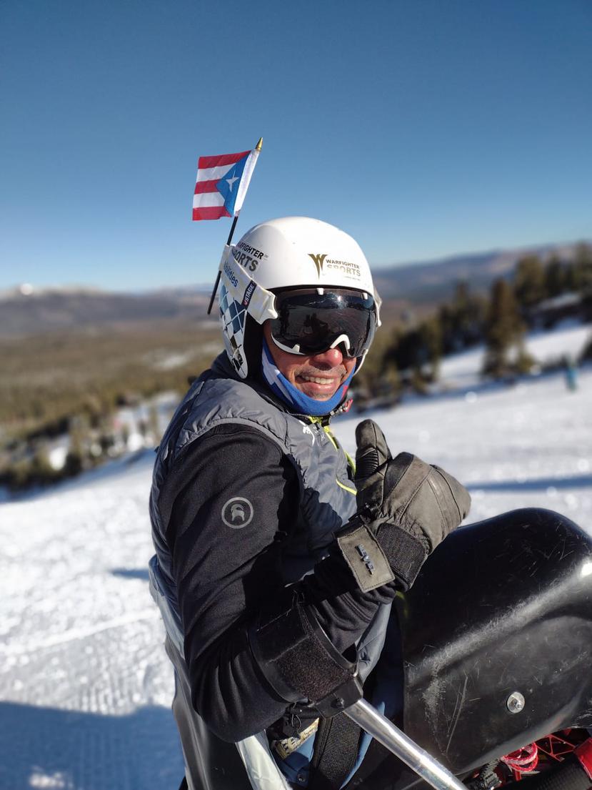 Orlando Pérez, de 46 años y quien se convirtió en el primer deportista que compite por Puerto Rico en esta justa invernal, vio acción en los eventos de slalom y slalom gigante categoría LW10-2.