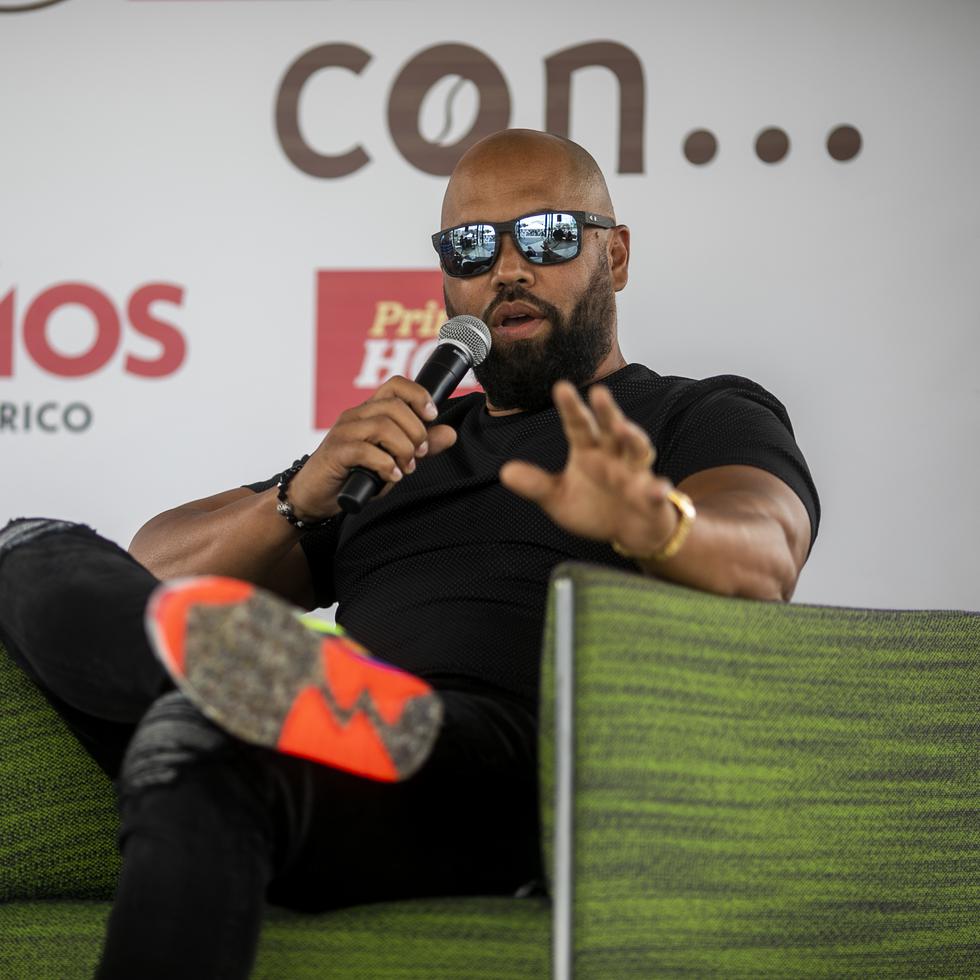 Carlos Beltrán participó en el proyecto “Somos Puerto Rico”, de GFR Media, como protagonista de la entrevista “Café en la Plaza”.