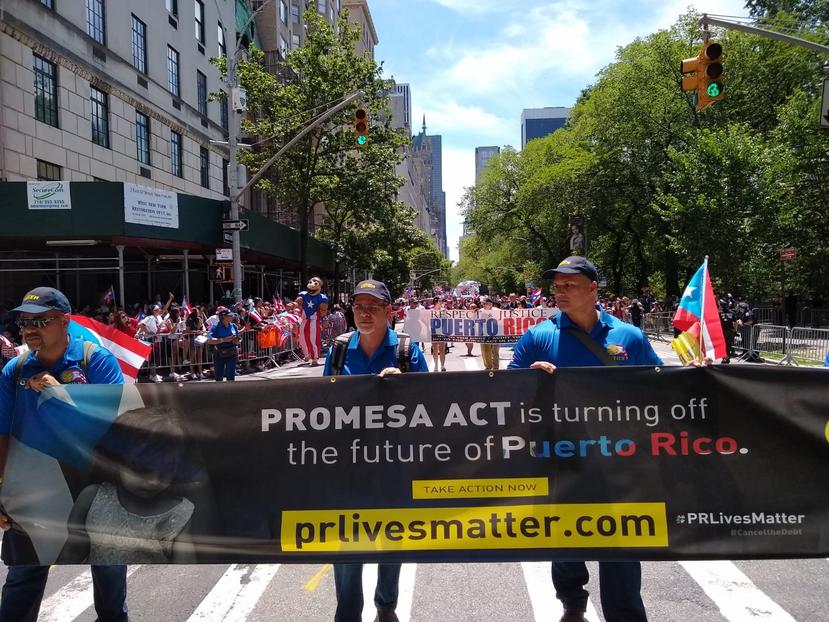 El presidente de la Utier explicó que la campaña  #PRlivesMatter lanzada en la parada puertorriqueña para educar a las personas sobre el acuerdo de la AEE. (Suministrada)