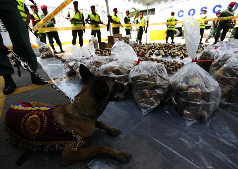 El estudio profundiza en el fenómeno del narcotráfico, ya que el principal país de tránsito para la cocaína colombiana es Venezuela (EFE).