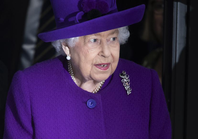 La llamada se realizó el 4 de junio y la reina se conectó desde el castillo de Windsor durante veinte minutos. (EFE)